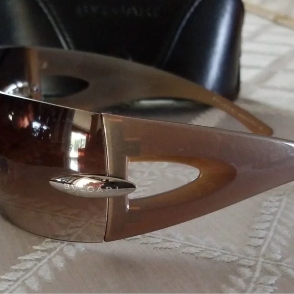 Bvlgari Sunglasses in Brown - Picture 3 of 3